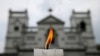 With Churches Closed, Sri Lankans Celebrate Mass on TV