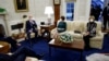 Biden meets with senators