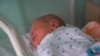 Ukraine, Donjeck, baby in the delivery room