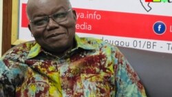 Le contrôleur général d’Etat de l’Autorité supérieure du contrôle d’Etat et de Lutte contre la corruption (ASCE-LC) Luc Marius Ibriga lors de son entretien avec Sidwaya et rapporté par l’AIB, le 6 décembre 2021. (VOA/Lamine Traoré)