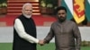 Sri Lanka, India shore up ties in Sri Lankan president's first overseas visit 
