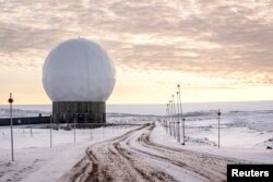 Pogled na američku bazu Pituffik na Grenlandu, 4. oktobra 2023.