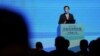 John Lee, mantan kepala sekretaris administrasi Hong Kong, menghadiri acara pengenalan manifesto pemilihannya menjelang pemilihan kepala eksekutif di Hong Kong, China, 29 April 2022. (Foto: REUTERS/Lam Yik)