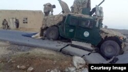 Image non-datée prise du site du groupe Etat islamique en Afghanistan.