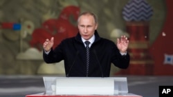 Presiden Rusia Vladimir Putin (Foto: dok.)