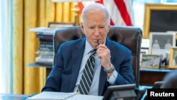 Американскиот претседател Џо Бајден во Белата куќа во Вашингтон