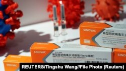 Chanjo ya COVID-19 inayotengenezwa na kampuni ya Sinovac Biotech Ltd China.