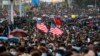 Hong Kong Pro-Democracy Rally Cut Short by Police Tear Gas