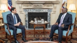 资料照片：美国国务卿马尔科·卢比奥(Marco Rubio)与英国外交大臣大卫·拉米(David Lammy) 2025年2月27日在华盛顿举行会晤。(照片来源：美国国务院)