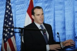 FILE - Then-President Barack Obama's envoy to the U.S.-led coalition against the Islamic State, Brett McGurk