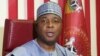 Bukola Saraki, lors d'une interview avec Reuters, Abuja, Nigeria, le 8 mai 2018. 