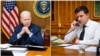 Foto ilustrasi yang menunjukkan Presiden AS Joe Biden (kiri) dan Presiden Ukraina Volodymyr Zelenskys. (Foto: Reuters)