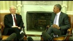 Obama, Vietnam’s Communist Leader Discuss Rights, Trade