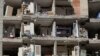A damaged building is seen following an earthquake in Sarpol-e Zahab county in Kermanshah, Iran, Nov. 13, 2017. 