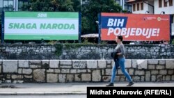 Predizborni plakati u Sarajevu, septembar 2018.