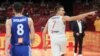 China, Basketball World Cup, Bogdan Bogdanovic from the Serbian basketball team and Tomasz Satoransky the Czech best player