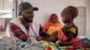 FILE - A Sudanese child suffering from malnutrition is treated at an MSF clinic in Metche Camp, Chad, near the Sudanese border, on April 6, 2024. The U.N. food agency warned of "imminent risk of famine" in Sudan.