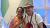 Komikus Indonesia Ariela Kristantina (kiri) dan Ario Anindito (kanan) di San Diego Comic-Con (dok: Ariela)
