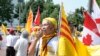 Protesters Greet Vietnamese President at White House