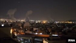 تصویری در پی حملات اولیه اسرائیل در ساعات اولیه جمعه