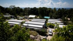 Kamp sementara para pencari suaka Australia di Pulau Nauru (foto: dok).