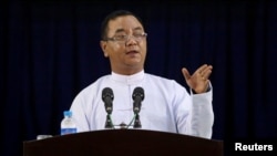 စစ်ကောင်စီပြောခွင့်ရ ဗိုလ်ချုပ်ဇော်မင်းထွန်း (ယခင်ပုံဟောင်း)