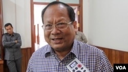 Khieu Sopheak, juru bicara Kementerian Dalam Negeri Kamboja di Phnom Penh, 11 Agustus 2016. (Foto: dok).