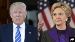 Perolehan suara Hillary Clinton (kanan) pada Pilpres 2016 kini lebih dari 2 juta suara lebih besar dari Donald Trump (foto: ilustrasi). 