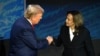 Donald Tramp i Kamala Haris na predsedničkoj debati (AFP/SAUL LOEB)