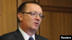 FILE - U.N. political chief Jeffrey Feltman spoke at a closed-door meeting with the Security Council about talks on the Syrian conflict, set to begin Monday in Astana, Kazakhstan.
