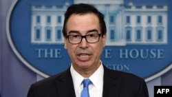 Menteri Keuangan AS Steven Mnuchin 
