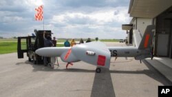 Drone byata Elbit Systems, salah satu perusahaan yang dikenakan sanksi oleh Iran. (Foto: ilustrasi)