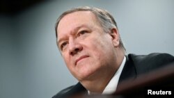 Le secrétaire d'État Mike Pompeo témoigne lors d'une audience devant la Chambre, le 27 mars 2019.
REUTERS/Erin Scott - RC1F5F58D2F0