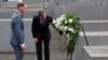 U.S. Secretary of State Blinken and German Foreign Minister Heiko Maas speak as they visit Holocaust Memorial in Berlin, Germany, June 24, 2021. 