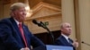 Президенти США і Росії на зустрічі у Гельсінкі 