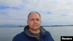Paul Whelan, a U.S. citizen detained in Russia for suspected spying, appears in a photo provided by the Whelan family on Jan. 1, 2019. 