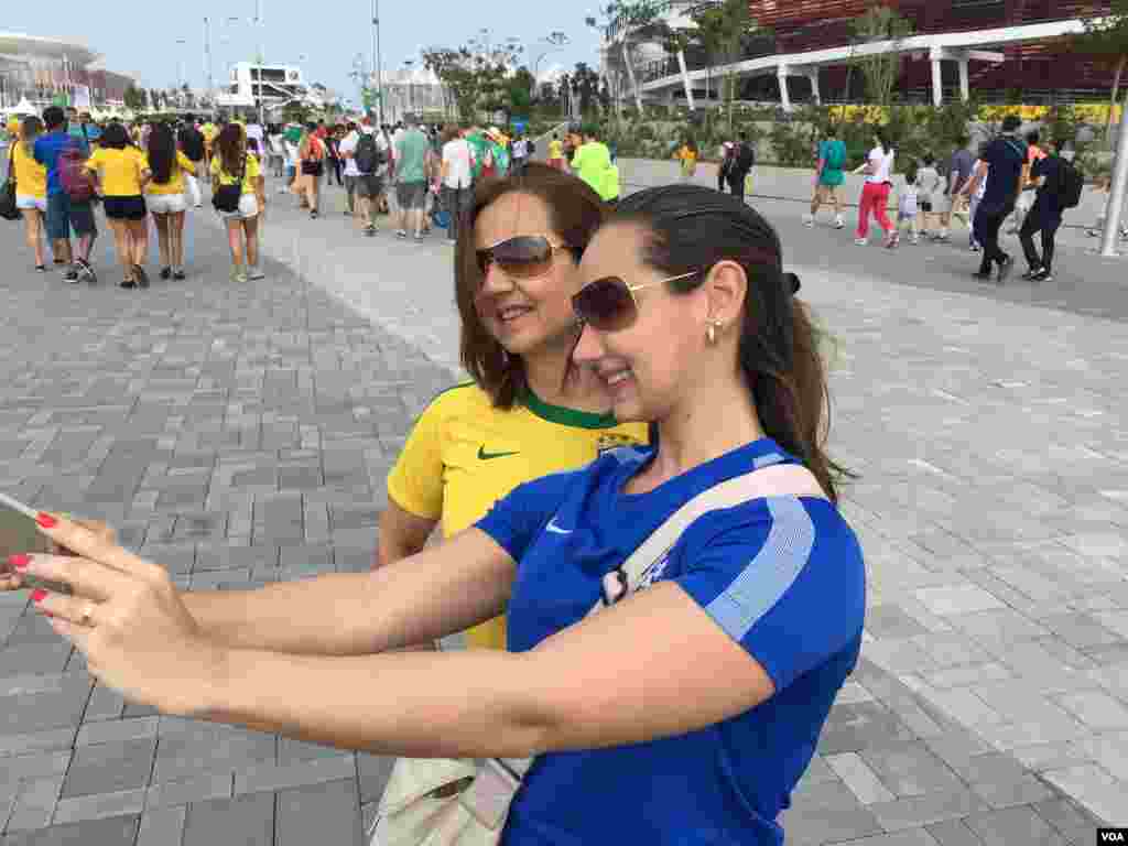 Selfie at the Olympic Park