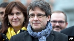 Mantan Presiden Catalonia Carles Puigdemont. (Foto: dok.)