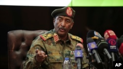 Ajajaan waraana Sudaan  kan sadarkaa olaanaa Jeneraal Abdel Fattaah , Onkoloolessa 26, 2021.