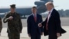 Trump visite un centre de commandement militaire chargé de lutter contre le groupe Etat islamique