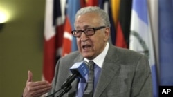 Utusan PBB-Liga Arab, Lakhdar Brahimi (Foto: dok).