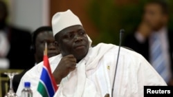 Presiden Gambia Yahya Jammeh (Foto: dok).