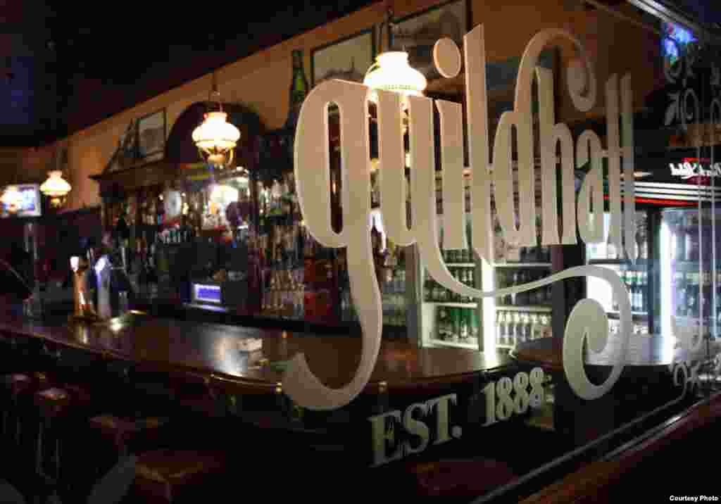 One customer says the bar where gold miners once brawled is now a “place of peace.” Photo by Darren Taylor