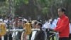 Presiden Joko Widodo dalam acara deklarasi anti radikalisme terorisme dari pimpinan perguruan tinggi se Indonesia di Nusa Dua Bali, Selasa, 26 September 2017. (Foto: Biro Pers Kepresidenan RI).