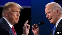 Donald Trump na Joe Biden 
