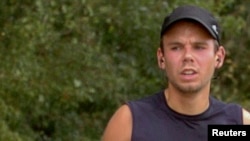 Andreas Lubitz saat lari setengah marathon di Hamburg, 2009.