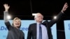 Trump, Clinton Take Break From Key November States