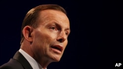 Tony Abbott, Perdana Menteri Australia (Foto: dok).