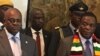 President Emmerson Mnangagwa and Botswona President Mokgweetsi Masisi 