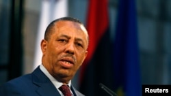 PM Libya Abdullah al-Thinni di Valletta, Malta (Foto: dok).